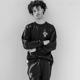 日系WTAPS×CHAMPIO ACADEMY LS联名重磅宽松印花长袖情侣T恤25AW
