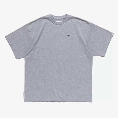 WTAPS SIGN/SS/COTTON 重磅280G磨毛刺绣小标夏季圆领短袖T恤24SS
