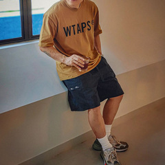 WTAPS WTVUA隐藏款限定款圆领宽松重磅短袖T恤男ins日系宽松 22SS