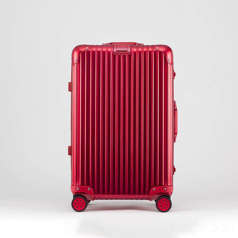 高档eb登en德国进口镁箱铝合金机旅行行李箱万向轮静音拉杆箱20寸