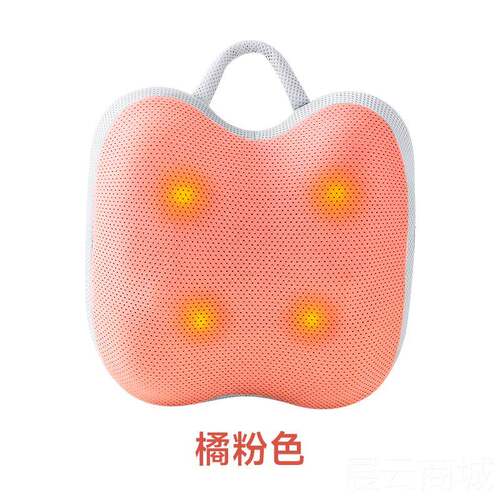 高档RHOS颈椎按摩器腰部部多枕功能腰椎靠垫脖子肩颈揉捏按背摩部