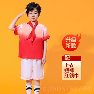 高档儿童朗诵合古典表蹈演出服灯火里中国风舞服的万疆开场舞大摆