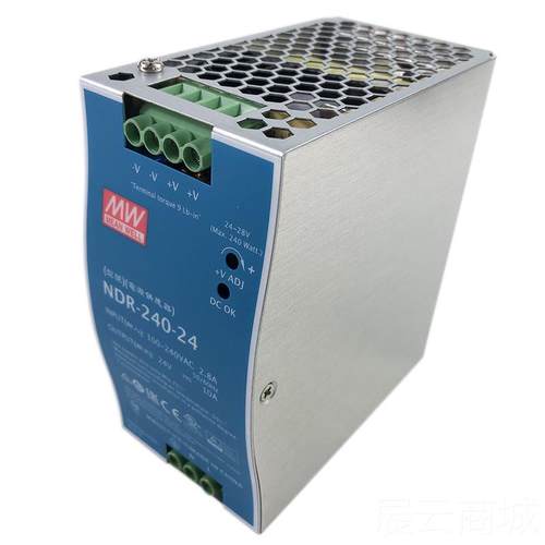高档NDR-2A40-24台湾明P纬220V转换4V210导轨式直流LC替S系列开关