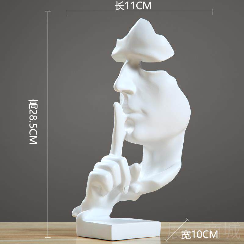 高档沉厅默是金饰办公桌摆件创意客酒柜装书房家摆设现代简约居艺