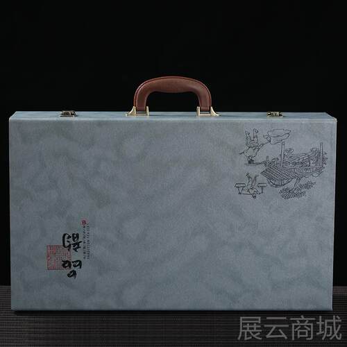高档高档茶具装家用茶羊脂玉茶杯套功夫款白瓷泡壶盖碗整套陶新六
