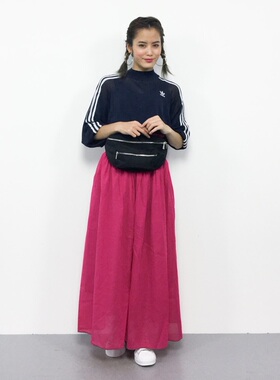 日单 studio clip 好穿百搭 柔软 舒适 休闲半身裙 长裙