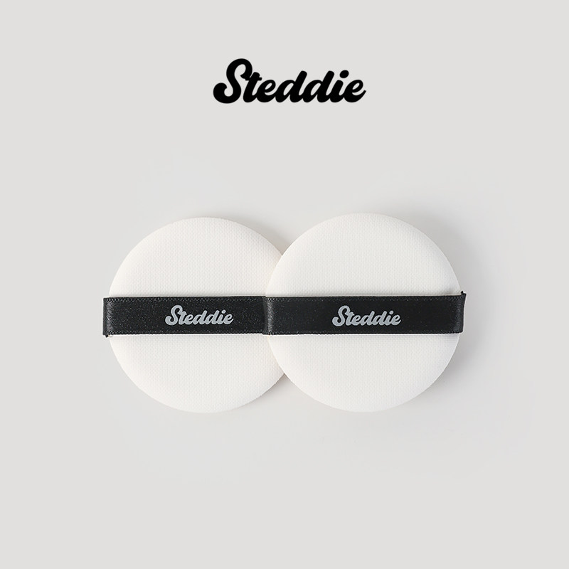 Steddie白月光/黑曜石Neopora无边气垫粉扑进口丝带rubycell材质,彩妆/香水/美妆工具,美妆蛋/扑/海绵,淘宝优惠券,粉丝福利购,淘宝优惠卷