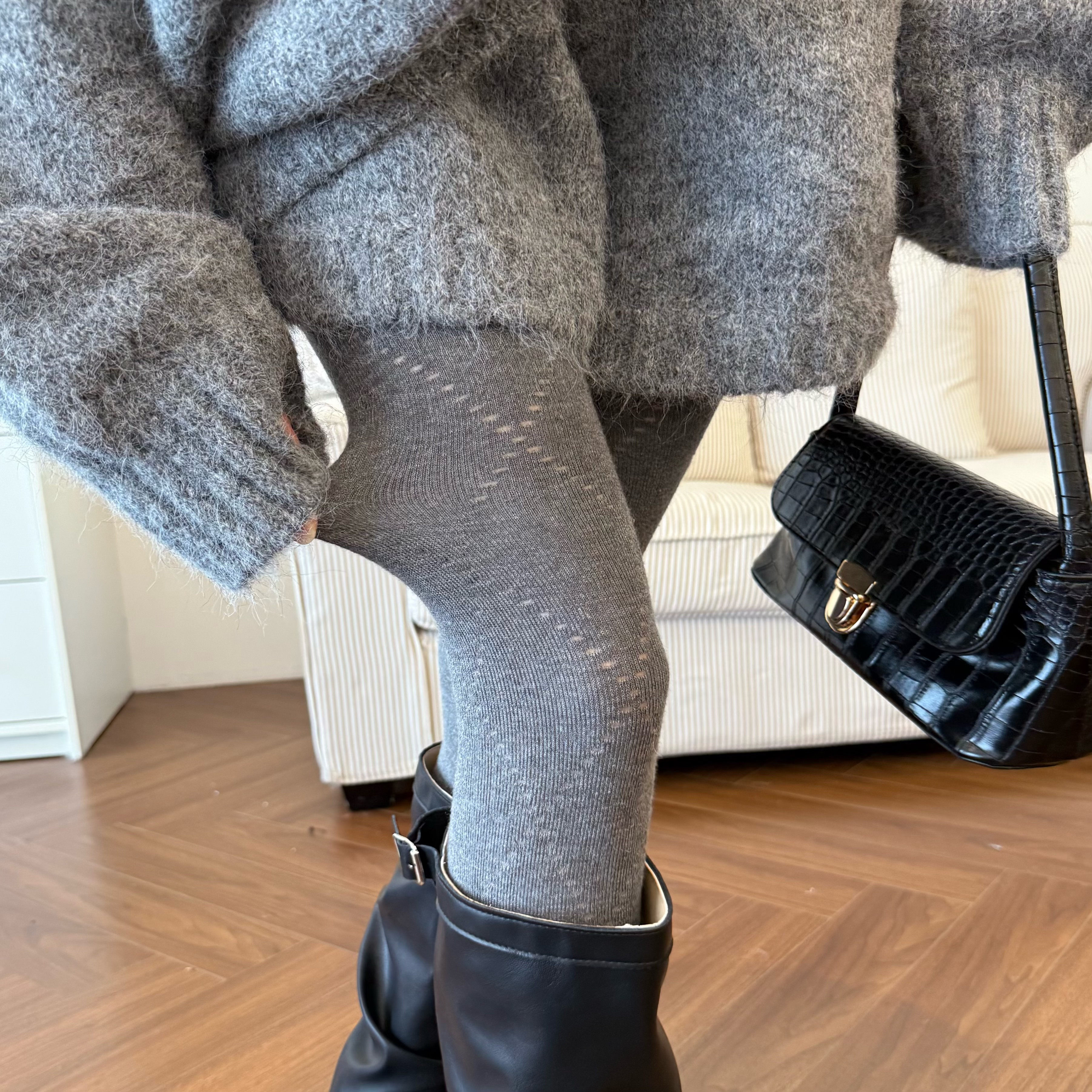 miu灰色菱形镂空打底裤春秋外穿高弹不掉档打底袜纯色菱格连裤袜,女士内衣/男士内衣/家居服,连裤袜/打底袜,淘宝优惠券,粉丝福利购,淘宝优惠卷