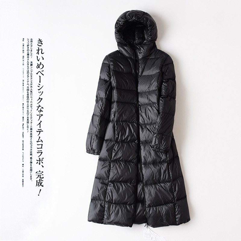 专柜品质中长款加厚羽绒服外套