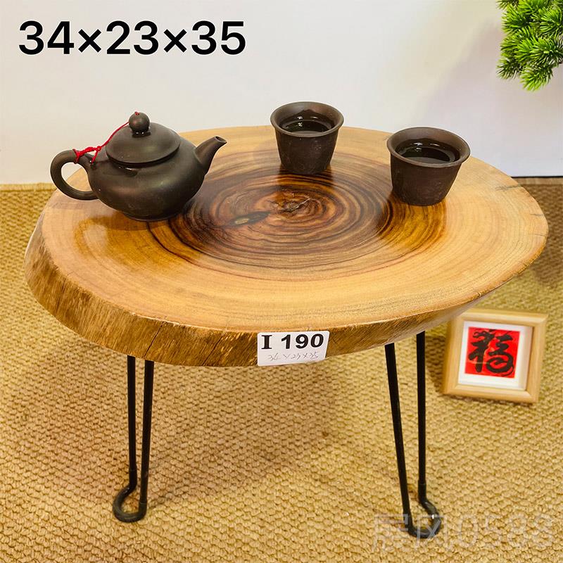 高档根雕茶几实折木折叠桌沙边几车载折叠桌茶桌露营发叠边阳台泡图片
