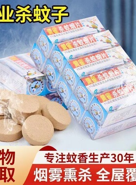 驱蚊神器灭蚊片蚊香驱蚊片驱蚊杀烟雾无味家用老牌子电蚊日用酒店