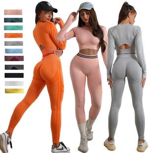 Yoga Clothes Set Leggings Fitness Sport Workout Womens