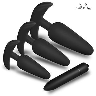 Anal Men Plug toys for Dildo Vibrator Safe Wome Sex Silicone