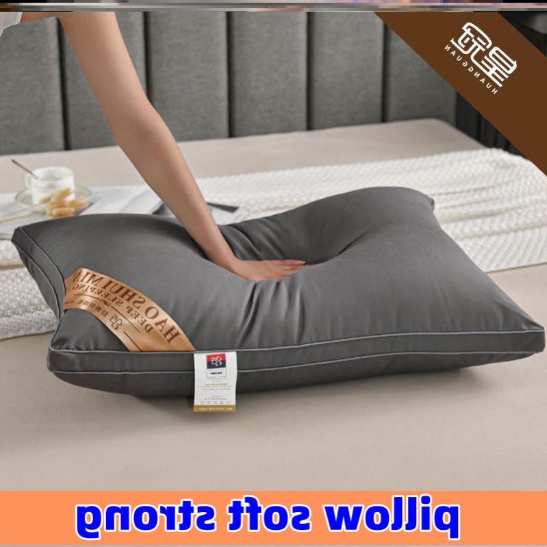 家用枕头枕芯bed pillow soft strong grey good quality pillows