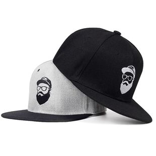 men grey embroi hop hip Original cool cap hats vintage women