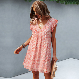New Summer Women 2022 Ladies Spring Chic Dress Fashion