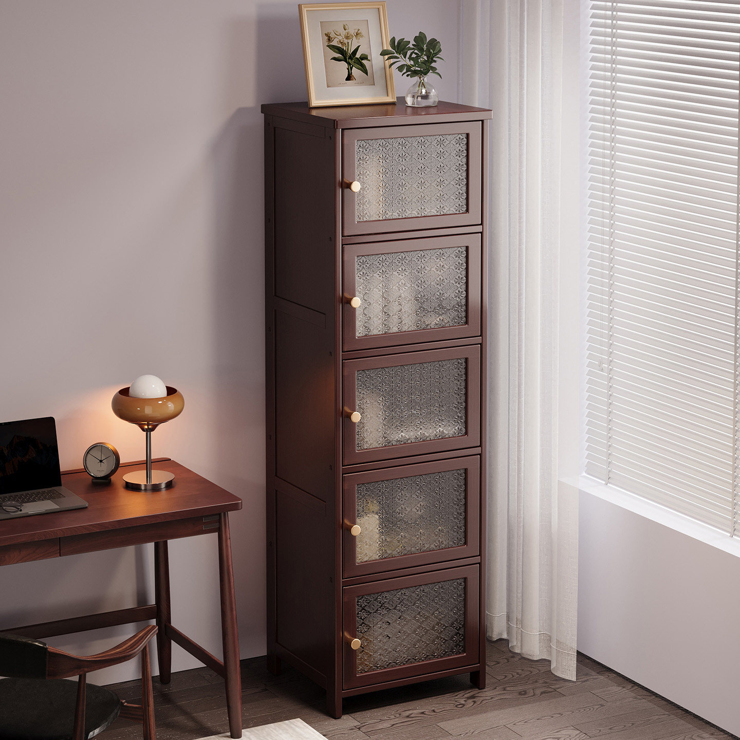 书架落地置物架一体靠墙客厅小边柜转角储物窄柜家用简易收纳书柜,住宅家具,书架,淘宝优惠券,粉丝福利购,淘宝优惠卷