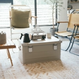 Металлический дорожный ящик для хранения, снаряжение для кемпинга, вместительная и большая коробка для хранения, алюминиевый сплав