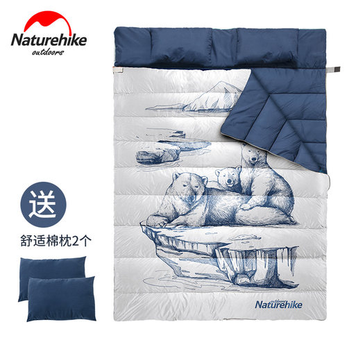 Naturehike防泼水隔脏透气睡袋