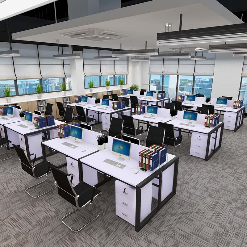 职员办公桌简约现代员工桌子卡位工作桌椅组合隔断办公桌|msdalam kategori Perniagaan/perabot pejabat, perabot pejabat, meja, gabungan/stesen kerja skrin - dari Buy2taobao.com untuk memberikan perkhidmatan ejen Taobao profesional membeli