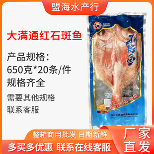 大满通红石斑鱼650g 10包 新鲜冷冻海鲜腌制斑鱼清蒸鱼半成品食材