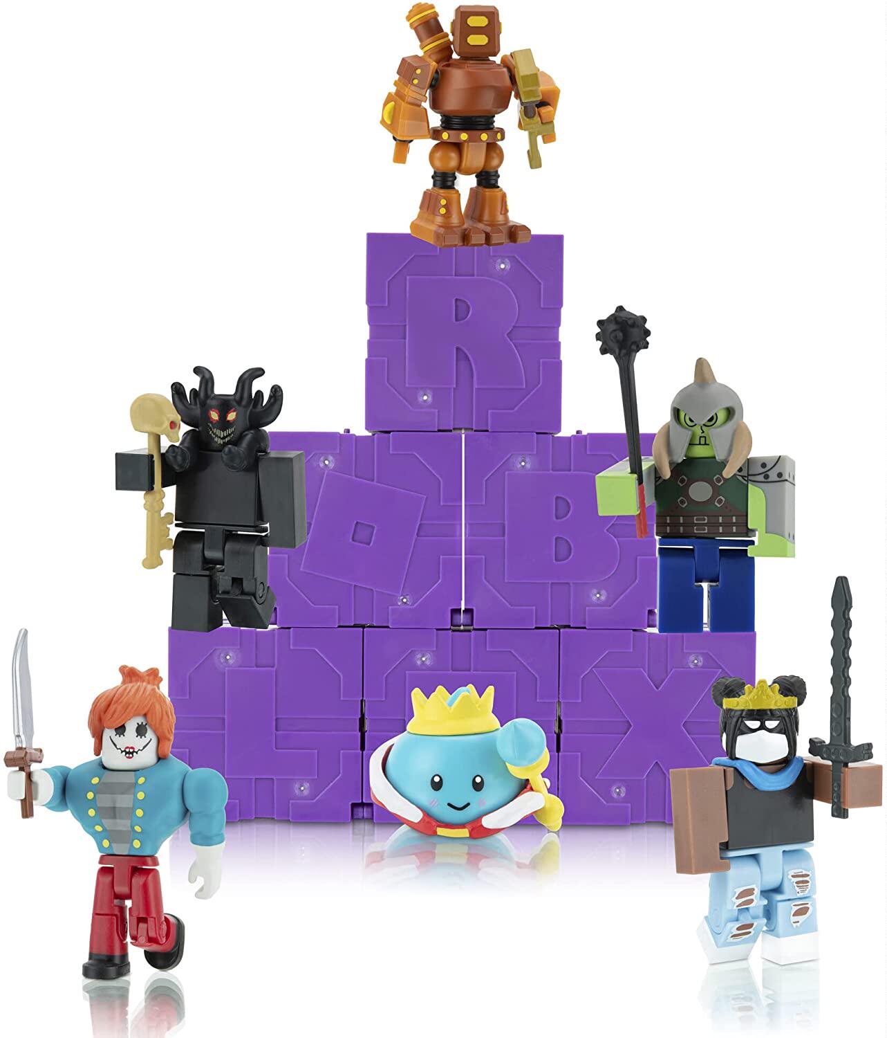 带码 roblox assortment 游戏3寸可动手办模型玩具惊喜盲盒6个装