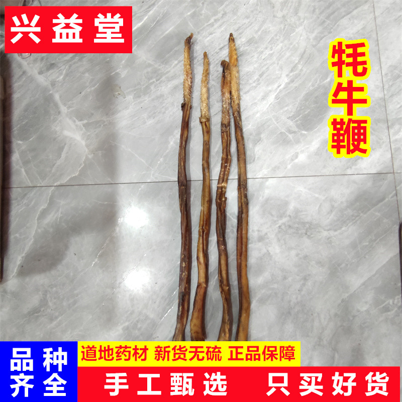 牦牛鞭中药材120克西藏牦牛鞭泡酒料整支整根风干毛牛鞭 可打粉