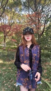 好穿高级感圆领复古国风盘扣香云纱真丝马甲背心女两面穿 不挑人