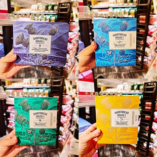 代购 英国Shortbread House牛油酥饼爱丁堡酥饼之家进口休闲零食