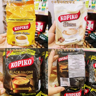 KOPIKO可比可3合1即溶咖啡黑咖啡