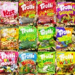 代购 朴灿烈金智妮同款德国进口Trolli口力软糖新品酸爽好吃零食