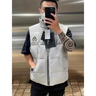 【惊!折扣】Moose 保暖百搭剪刀羽绒服羽绒马甲男女同款鹅绒背心