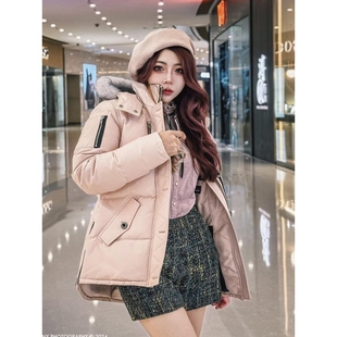 【惊!折扣】枫叶国经典3Q小剪刀加厚保暖羽绒服男女情侣款御寒5