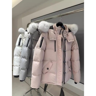 【惊！折扣】枫叶小剪刀3Q羽绒服5级巨抗寒保暖鹅绒户外工装男女