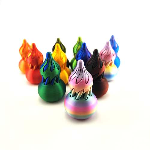 3D打印旋转葫芦网红款解压螺旋锥