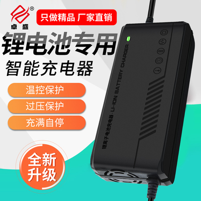 适用台铃锂电池电动车充电器48V伏付2A3A12ah20安时15云插头卡侬