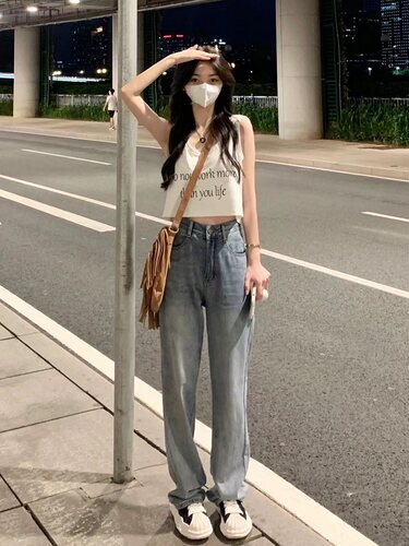 纯棉吊带运动背心内搭无袖女夏季
