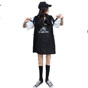 吊带坎肩运动背心无袖t恤女夏季薄款外穿篮球服宽松bf风上衣ins潮