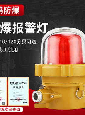 防爆声光报警器警示灯BBJ 220V 24V 110分贝LE警报灯D声光报警器