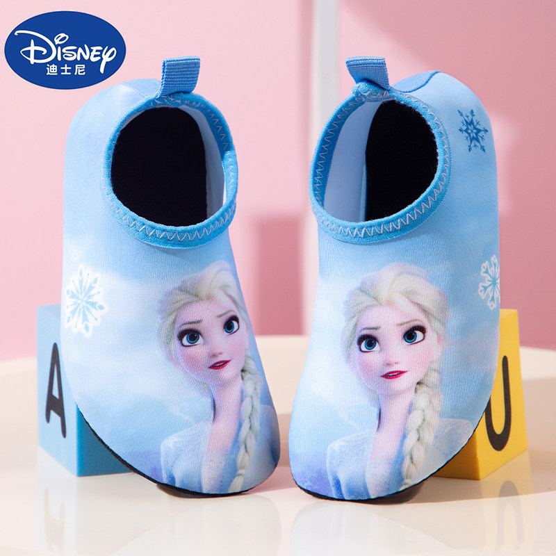 儿童卡通薄款地板鞋夏新款游泳鞋软底防滑女童室内外穿宝宝学步袜