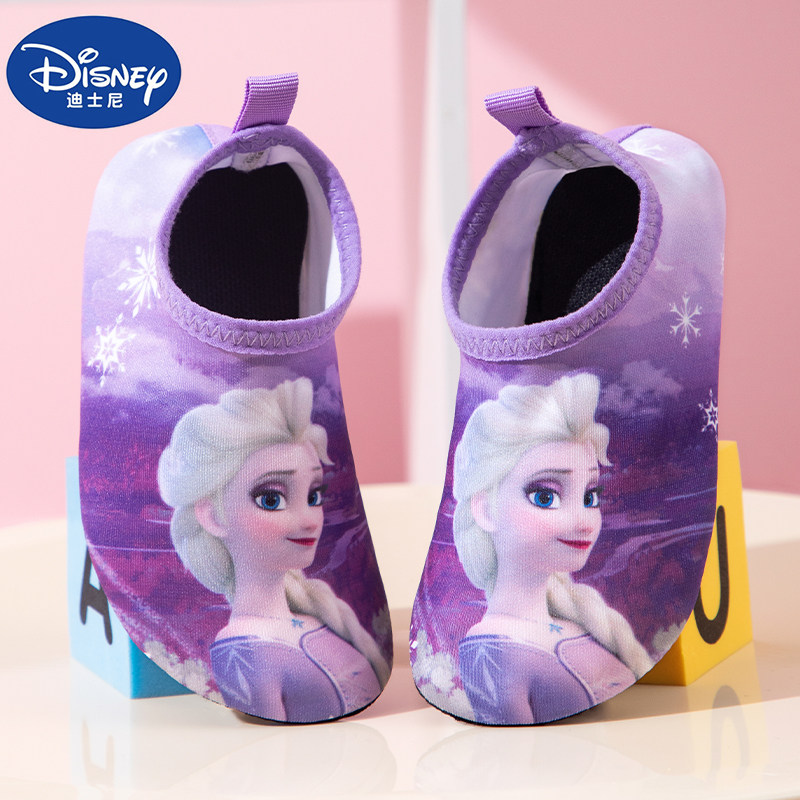 儿童游泳鞋春夏季薄款女童地板鞋防滑软底室内外穿卡通宝宝学步袜