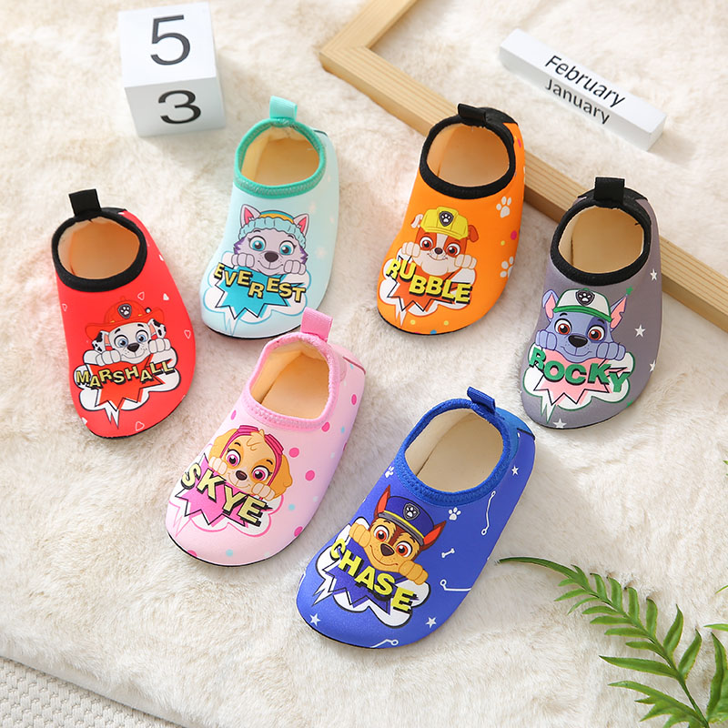 汪汪地板袜鞋袜秋冬季