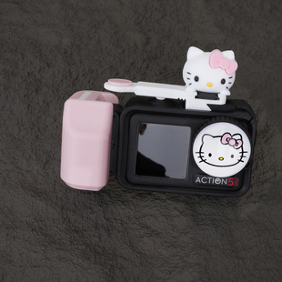 适用大疆DJI 5pro相机原厂兔笼凯蒂猫街拍手柄快门按键 action4