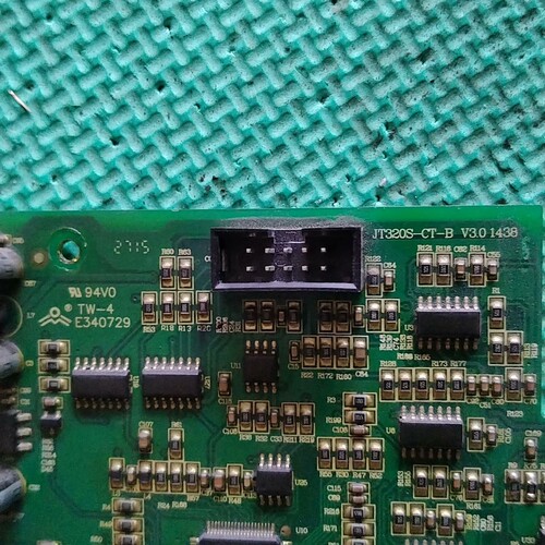 金田JT320变频器线路板，JT320S-CT-B。拆机，功