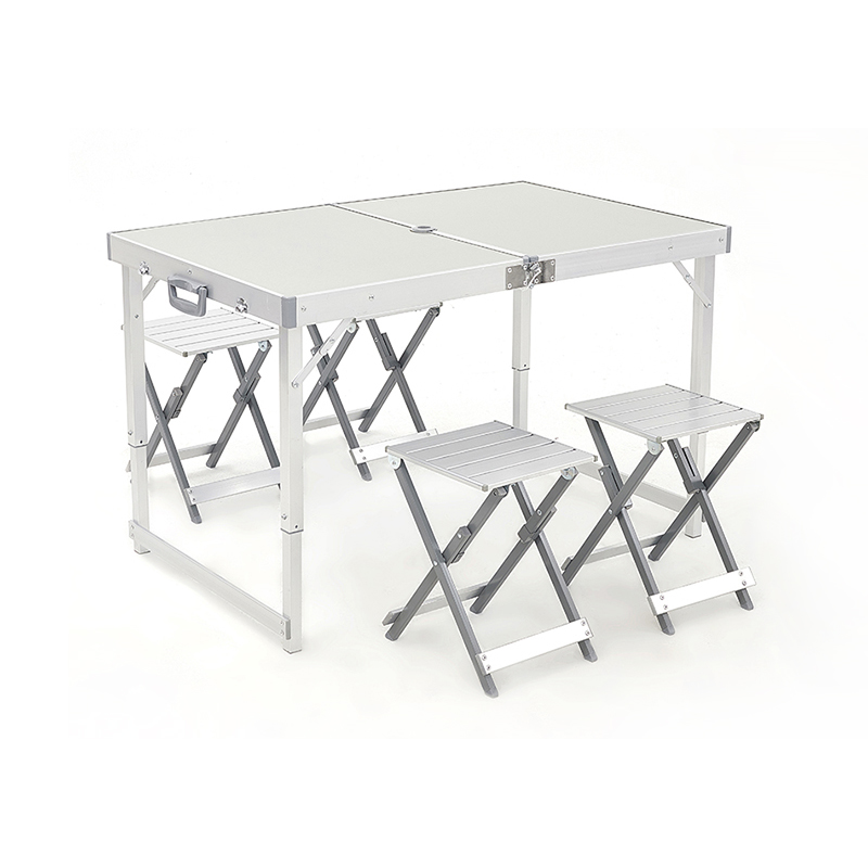 户外折叠桌椅套装便携式铝合金