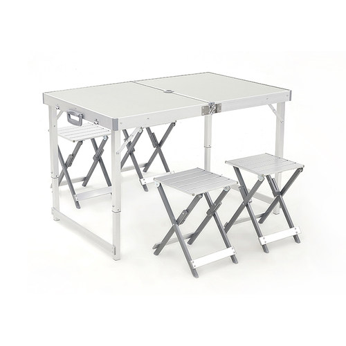 户外折叠桌椅套装便携式铝合金