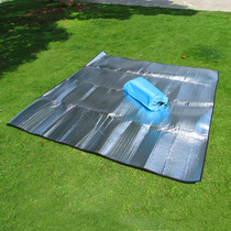 Outdoor damp proof mat picnic mat tent damp proof mat crawling mat aluminum foil mat Beach Camping Park mat