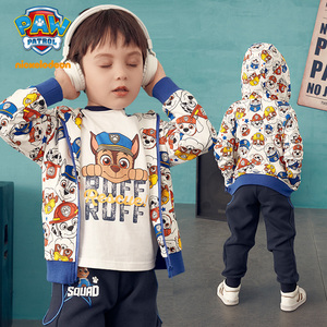 99元包邮 汪汪队立大功 儿童印花棉质连帽外套