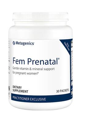 现货metagenics麦特金尼斯孕妇复合维生素多维营养包Fem Prenatal
