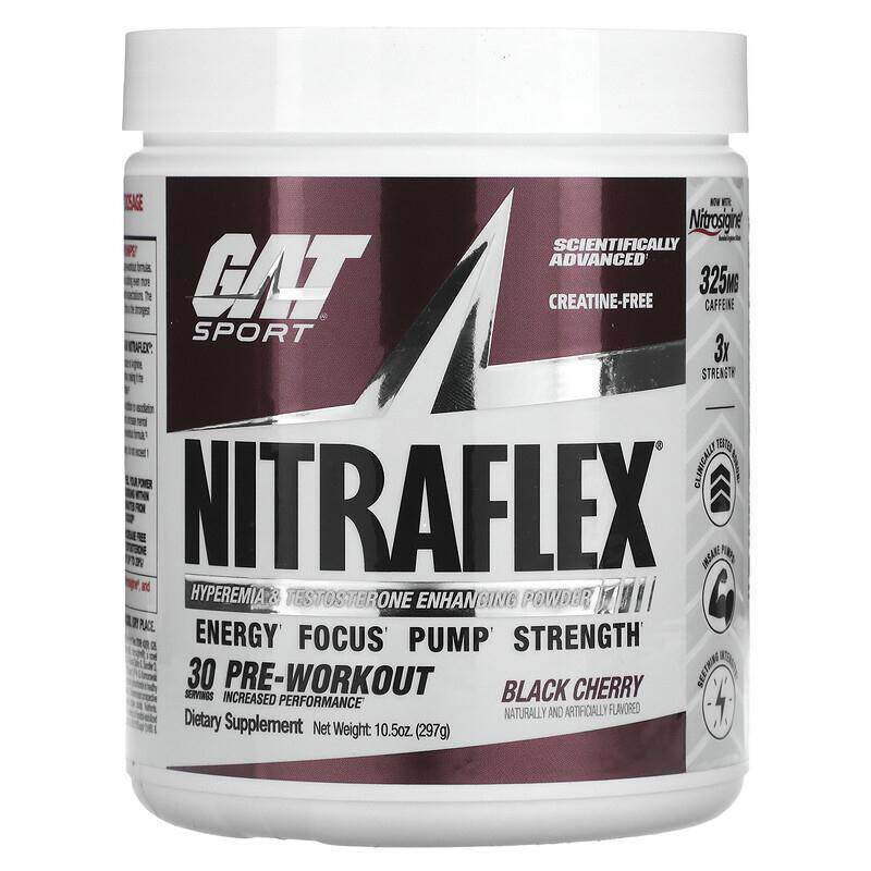 美国GAT概特PMP无咖啡因NITRAFLEX促睾氮泵小萝莉3X氮泵